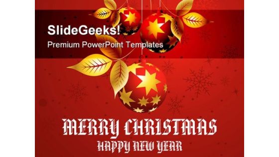 Christmas Concept Festival PowerPoint Themes And PowerPoint Slides 0811 Christmas Concept Festival PowerPoint Themes And PowerPoint Slides 0811