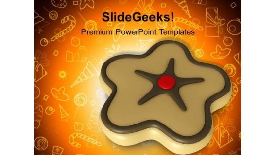 Christmas Cookie Food Festival PowerPoint Templates Ppt Backgrounds For Slides 1212