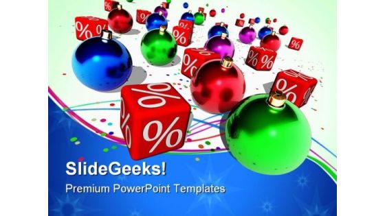 Christmas Discount Sales PowerPoint Themes And PowerPoint Slides 0611 Christmas Discount Sales PowerPoint Themes And PowerPoint Slides 0611