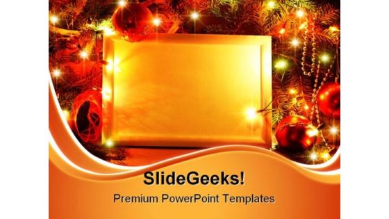 Christmas Lights Frame Beauty PowerPoint Themes And PowerPoint Slides 0511 Christmas Lights Frame Beauty PowerPoint Themes And PowerPoint Slides 0511