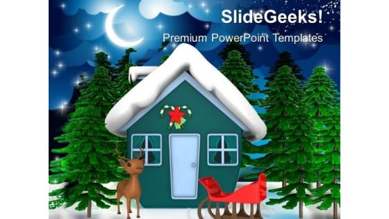 Christmas Theme With Santas Sleigh Holidays PowerPoint Templates Ppt Backgrounds For Slides 1212 Christmas Theme With Santas Sleigh Holidays PowerPoint Templates Ppt Backgrounds For Slides 1212