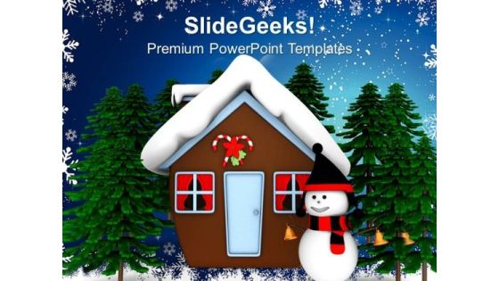 Christmas Theme With Snowman Holidays PowerPoint Templates Ppt Backgrounds For Slides 1212 Christmas Theme With Snowman Holidays PowerPoint Templates Ppt Backgrounds For Slides 1212
