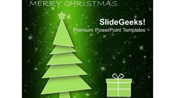Christmas Tree With Gift Box Holidays PowerPoint Templates Ppt Backgrounds For Slides 1112 Christmas Tree With Gift Box Holidays PowerPoint Templates Ppt Backgrounds For Slides 1112