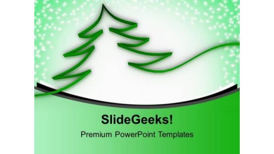 Christmas Tree With Ribbon Abstract PowerPoint Templates Ppt Background For Slides 1112 Christmas Tree With Ribbon Abstract PowerPoint Templates Ppt Background For Slides 1112