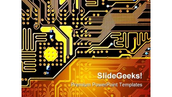 Circuit Board Computer PowerPoint Themes And PowerPoint Slides 0211 Circuit Board Computer PowerPoint Themes And PowerPoint Slides 0211