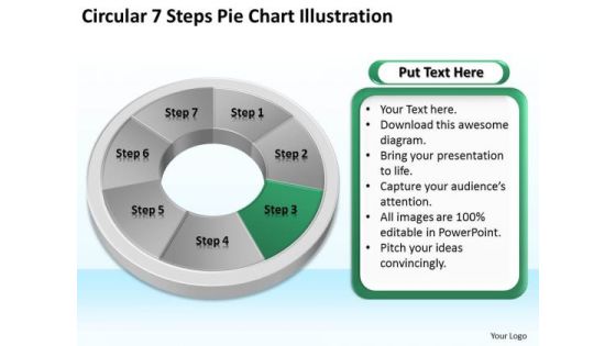 Circular 7 Steps Pie Chart Illustration How Do Make Business Plan PowerPoint Templates Circular 7 Steps Pie Chart Illustration How Do Make Business Plan PowerPoint Templates