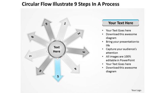 Circular Flow Illustrate 9 Steps In Process Radial PowerPoint Templates Circular Flow Illustrate 9 Steps In Process Radial PowerPoint Templates