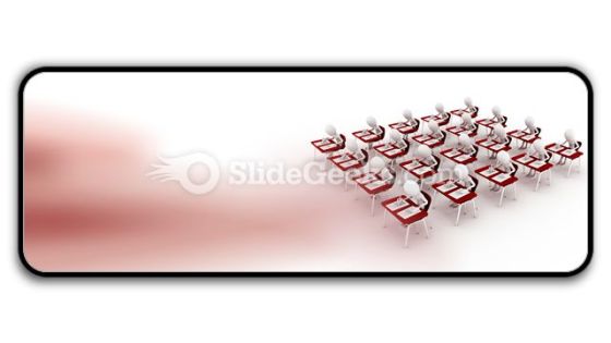Classroom Exam Test PowerPoint Icon R