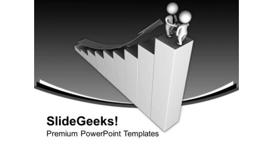 Climb On The Success Bar PowerPoint Templates Ppt Backgrounds For Slides 0613 Climb On The Success Bar PowerPoint Templates Ppt Backgrounds For Slides 0613