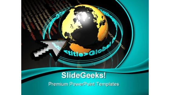 Code Makes The World Globe PowerPoint Themes And PowerPoint Slides 0511 Code Makes The World Globe PowerPoint Themes And PowerPoint Slides 0511