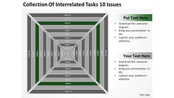 Collection Of Interrelated Tasks 10 Issues Ppt How To Business Plan PowerPoint Templates Collection Of Interrelated Tasks 10 Issues Ppt How To Business Plan PowerPoint Templates