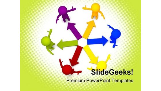 Colored Arrows Business PowerPoint Templates And PowerPoint Backgrounds 0511 Colored Arrows Business PowerPoint Templates And PowerPoint Backgrounds 0511