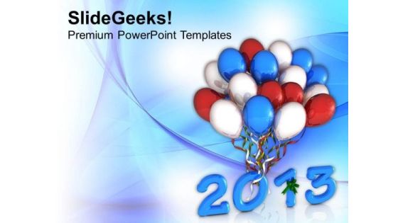 Colored Balloons Background New Year PowerPoint Templates Ppt Backgrounds For Slides 0413 Colored Balloons Background New Year PowerPoint Templates Ppt Backgrounds For Slides 0413