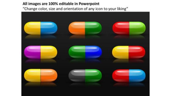 Colored Capsules PowerPoint Templates Medication Ppt Slides Colored Capsules PowerPoint Templates Medication Ppt Slides