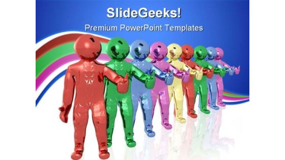 Colored Team Business PowerPoint Themes And PowerPoint Slides 0711 Colored Team Business PowerPoint Themes And PowerPoint Slides 0711