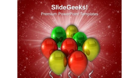 Colorful Balloons Party Holidays PowerPoint Templates Ppt Backgrounds For Slides 1212 Colorful Balloons Party Holidays PowerPoint Templates Ppt Backgrounds For Slides 1212
