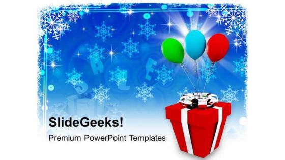 Colorful Balloons With Gift Holidays PowerPoint Templates Ppt Backgrounds For Slides 1112 Colorful Balloons With Gift Holidays PowerPoint Templates Ppt Backgrounds For Slides 1112