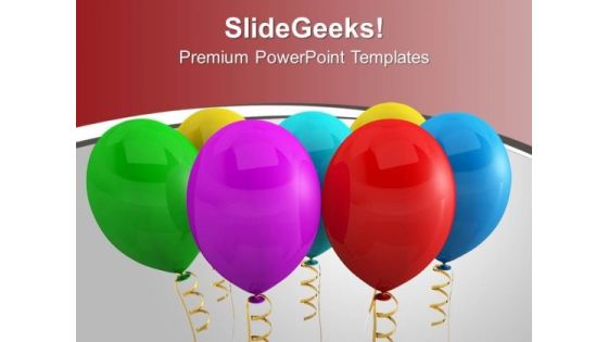 Colorful Birthday Balloons Party Backgroud PowerPoint Templates Ppt Backgrounds For Slides 0113 Colorful Birthday Balloons Party Backgroud PowerPoint Templates Ppt Backgrounds For Slides 0113