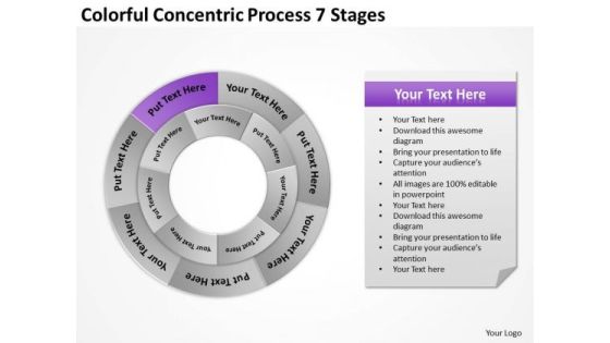 Colorful Concentric Process 7 Stages Ppt Plan Business PowerPoint Templates Colorful Concentric Process 7 Stages Ppt Plan Business PowerPoint Templates