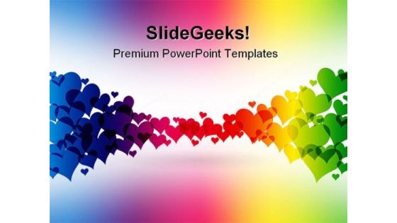 Colorful Hearts Abstract PowerPoint Backgrounds And Templates 0111 Colorful Hearts Abstract PowerPoint Backgrounds And Templates 0111
