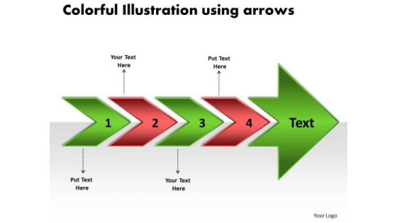 Colorful Illustration Using Arrows Flow Chart Business Plan PowerPoint Templates Colorful Illustration Using Arrows Flow Chart Business Plan PowerPoint Templates