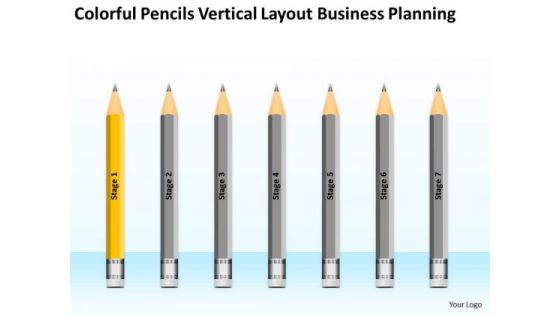 Colorful Pencils Vertical Layout Business Planning Ppt For Bar PowerPoint Slides Colorful Pencils Vertical Layout Business Planning Ppt For Bar PowerPoint Slides