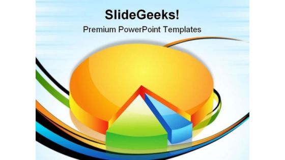 Colorful Pie Business PowerPoint Templates And PowerPoint Backgrounds 1211 Colorful Pie Business PowerPoint Templates And PowerPoint Backgrounds 1211