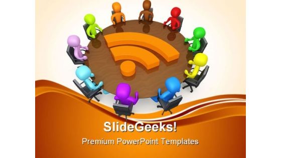 Community Discussion Business PowerPoint Templates And PowerPoint Backgrounds 0511 Community Discussion Business PowerPoint Templates And PowerPoint Backgrounds 0511