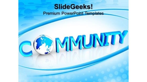 Community Global PowerPoint Templates And PowerPoint Themes 0912 Community Global PowerPoint Templates And PowerPoint Themes 0912