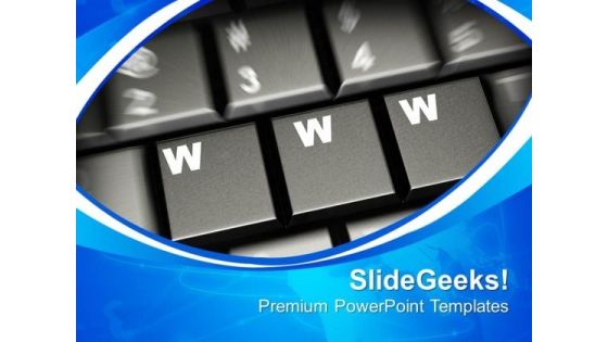 Computer Keyboard With Www Internet PowerPoint Templates And PowerPoint Themes 1112 Computer Keyboard With Www Internet PowerPoint Templates And PowerPoint Themes 1112