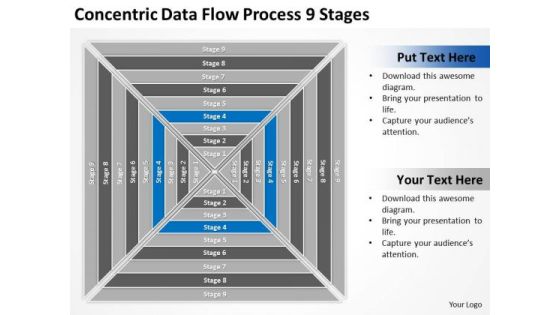Concentric Data Flow Process 9 Stages Business Plans PowerPoint Slides Concentric Data Flow Process 9 Stages Business Plans PowerPoint Slides