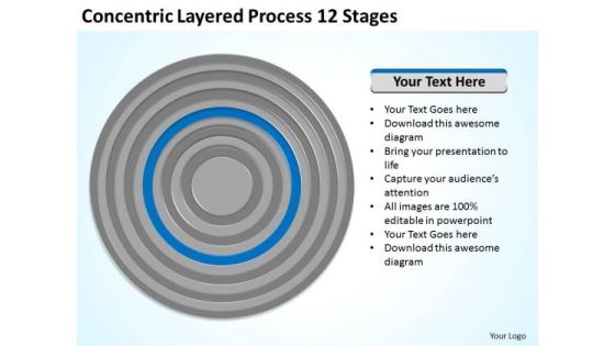 Concentric Layered Process 12 Stages Business Examples PowerPoint Templates Concentric Layered Process 12 Stages Business Examples PowerPoint Templates