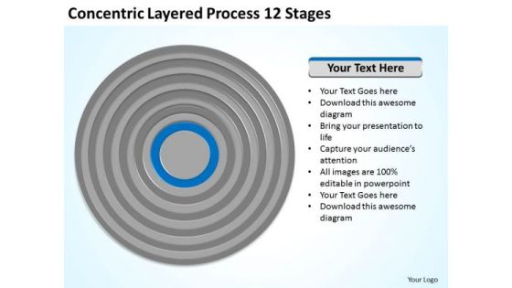 Concentric Layered Process 12 Stages Ppt Business Plans How To PowerPoint Templates Concentric Layered Process 12 Stages Ppt Business Plans How To PowerPoint Templates