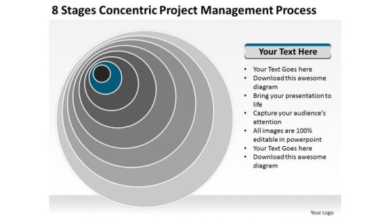Concentric Project Management Process Company Business Plan PowerPoint Templates Concentric Project Management Process Company Business Plan PowerPoint Templates