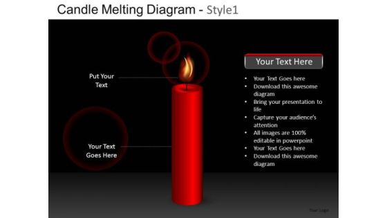 Concept Candle Melting Diagram 1 PowerPoint Slides And Ppt Diagram Templates Concept Candle Melting Diagram 1 PowerPoint Slides And Ppt Diagram Templates