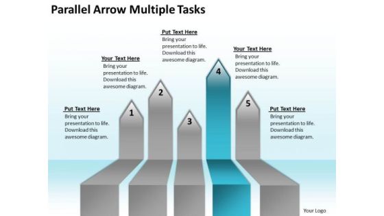 Concept Of Parallel Processing Arrow Multiple Tasks PowerPoint Templates Concept Of Parallel Processing Arrow Multiple Tasks PowerPoint Templates