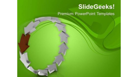 Concept Of Uniqueness And Teamwork PowerPoint Templates Ppt Backgrounds For Slides 0513