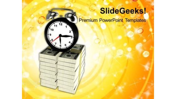 Conceptual Image Of Time Is Money PowerPoint Templates Ppt Backgrounds For Slides 0213 Conceptual Image Of Time Is Money PowerPoint Templates Ppt Backgrounds For Slides 0213