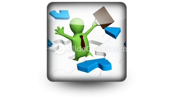 Conceptual Success PowerPoint Icon S