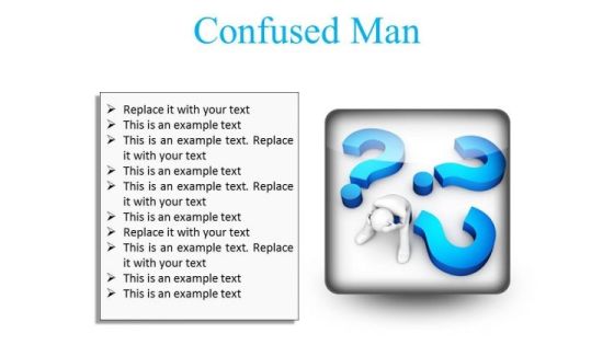 Confused Man Business PowerPoint Presentation Slides S Confused Man Business PowerPoint Presentation Slides S