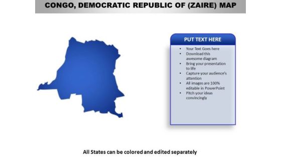 Congo Democratic PowerPoint Maps Congo Democratic PowerPoint Maps