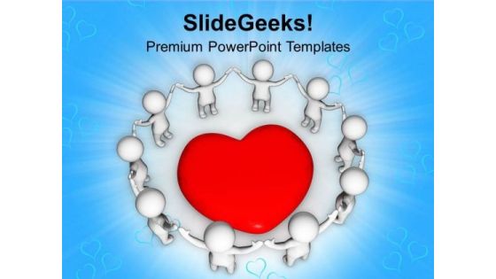 Connect With Heart For Great Team PowerPoint Templates Ppt Backgrounds For Slides 0713 Connect With Heart For Great Team PowerPoint Templates Ppt Backgrounds For Slides 0713