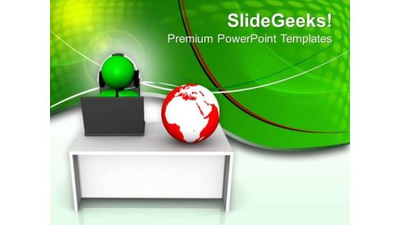 Connect Your Business With Global Economy PowerPoint Templates Ppt Backgrounds For Slides 0713