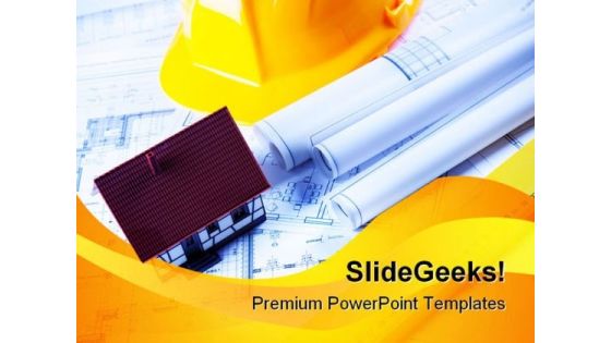 Construction Plans Real Estate PowerPoint Themes And PowerPoint Slides 0611 Construction Plans Real Estate PowerPoint Themes And PowerPoint Slides 0611