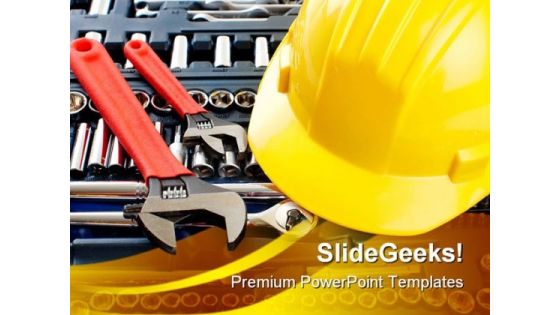 Construction Tools Business PowerPoint Templates And PowerPoint Backgrounds 0711 Construction Tools Business PowerPoint Templates And PowerPoint Backgrounds 0711