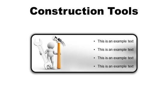 Construction Tools Industrial PowerPoint Presentation Slides R Construction Tools Industrial PowerPoint Presentation Slides R