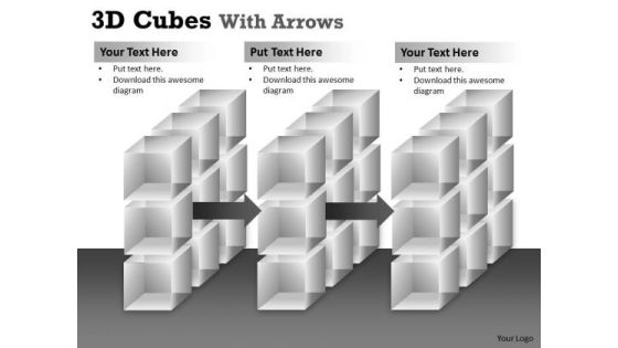 Consulting Diagram 3d Cubes With Arrows Strategic Management Consulting Diagram 3d Cubes With Arrows Strategic Management