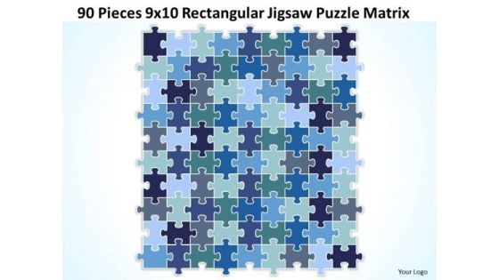 Consulting Diagram 90 Pieces 9x10 Rectangular Jigsaw Puzzle Matrix Strategy Diagram Consulting Diagram 90 Pieces 9x10 Rectangular Jigsaw Puzzle Matrix Strategy Diagram
