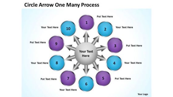 Consulting Diagram Circle Arrow One Many Process Strategic Management Consulting Diagram Circle Arrow One Many Process Strategic Management