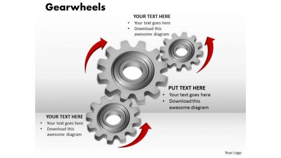 Consulting Diagram Gearwheels Business Cycle Diagram